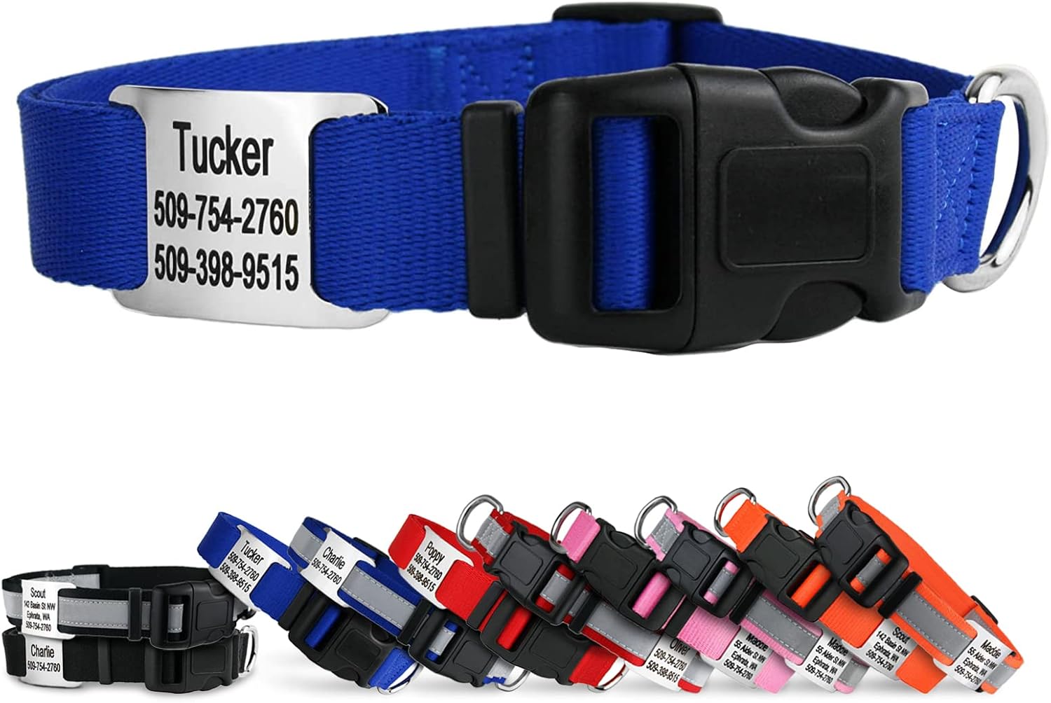 襟つき首輪、ハロウィン限定、スイートロリータ(ブルー)わんちゃん猫